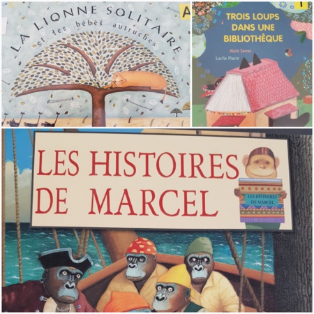 Rdv à la bibliothèque pour les MS-GS Rdv à la bibliothèque pour les MS-GS