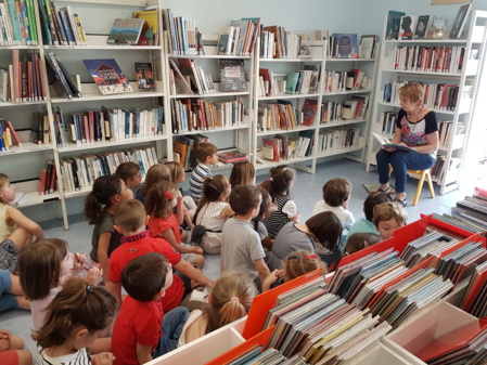 Rdv à la bibliothèque pour les MS-GS Rdv à la bibliothèque pour les MS-GS