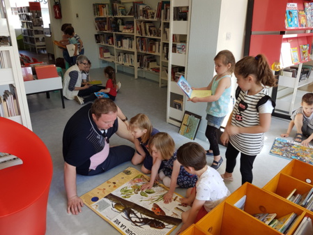 Rdv à la bibliothèque pour les MS-GS Rdv à la bibliothèque pour les MS-GS