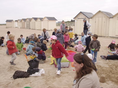 Promenade à la plage.