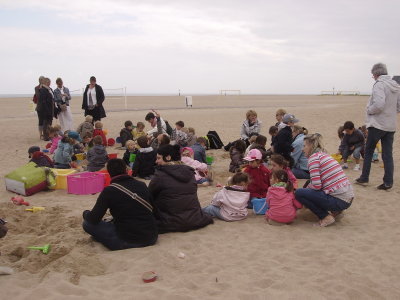 Promenade à la plage.