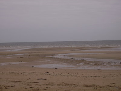 Promenade à la plage.