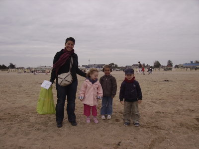 Promenade à la plage. Promenade à la plage.
