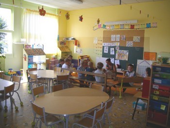 La classe de Toute Petite et Petite section de Maternelle