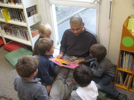 Visite à la bibliothèque