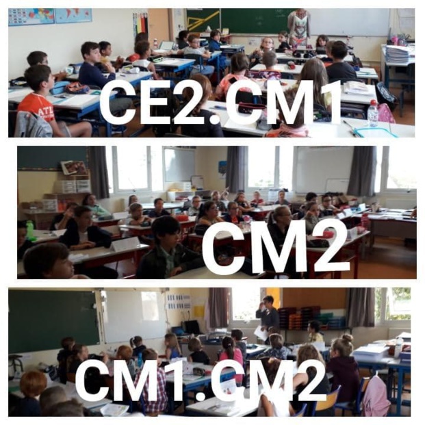 Deuxième jour d'école. Deuxième jour d'école.