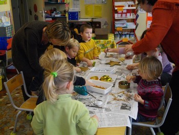 Bricolages de Noël en Petite et Moyenne Section