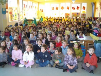 Répétition des chants de la célébration de Noël