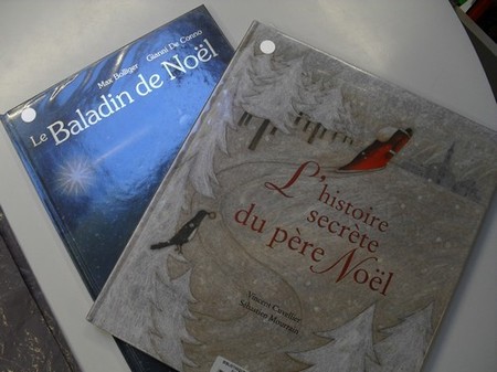 Bibliothèque autour de Noël