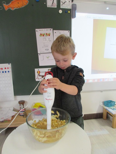 Les petits cuisiniers ...