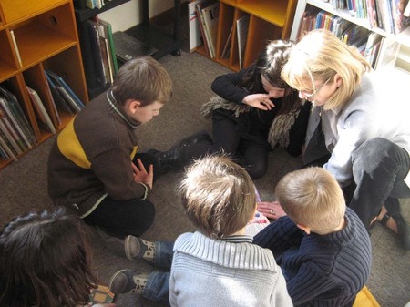 Sortie à la Bibliothèque