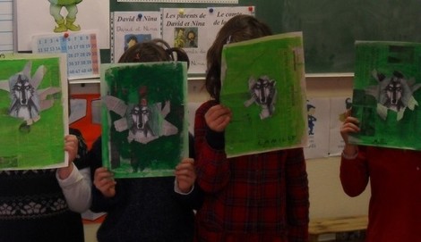 Arts Plastiques autour du loup.