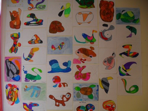 Arts plastiques...du trait à la forme! Arts plastiques...du trait à la forme!