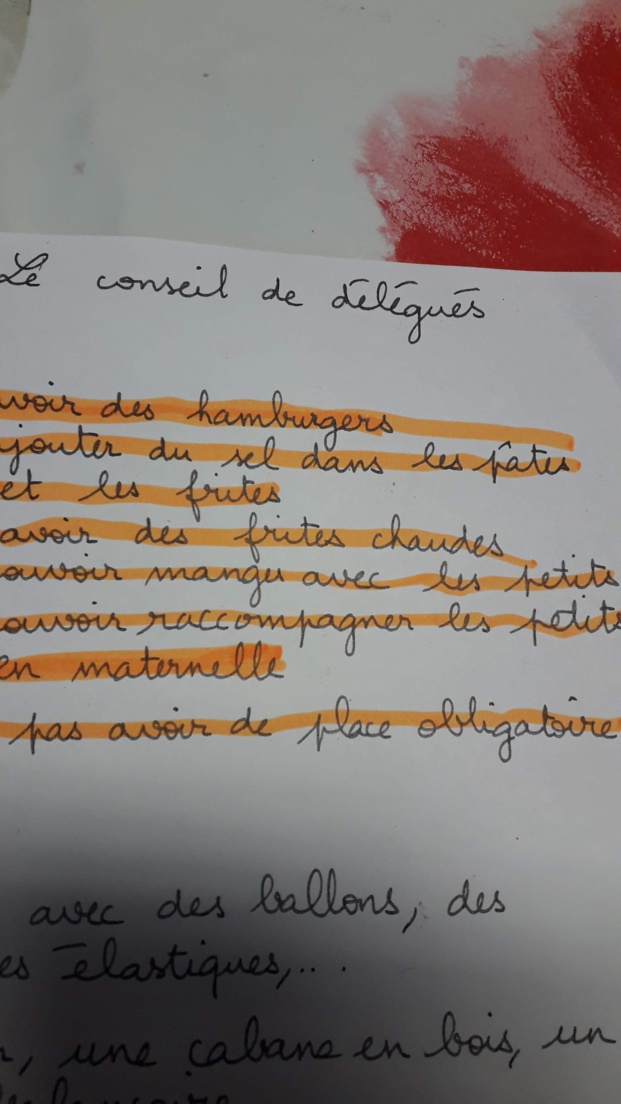 1er conseil de délégués 1er conseil de délégués