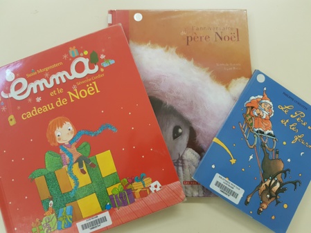 Visite à la bibliothèque des MS-GS Visite à la bibliothèque des MS-GS