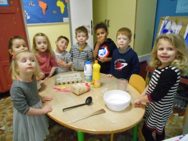 Des crêpes en PS MS ... Des crêpes en PS MS ...