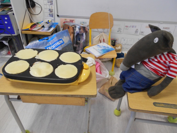 Des crêpes en PS MS ... Des crêpes en PS MS ...
