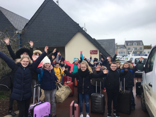 Arrivée à Saint Vaast Arrivée à Saint Vaast