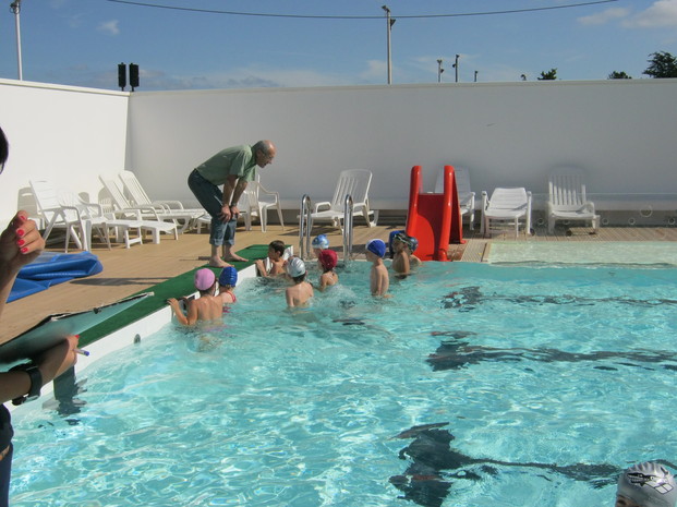 Les séances de piscine