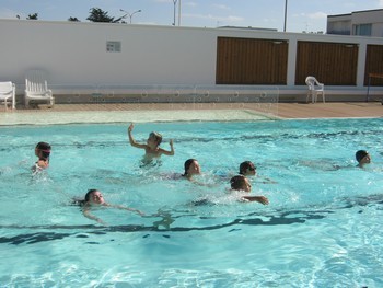 Les séances de piscine