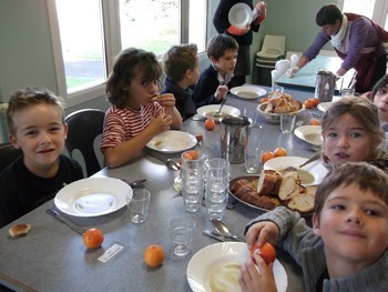 Semaine du goût à la cantine