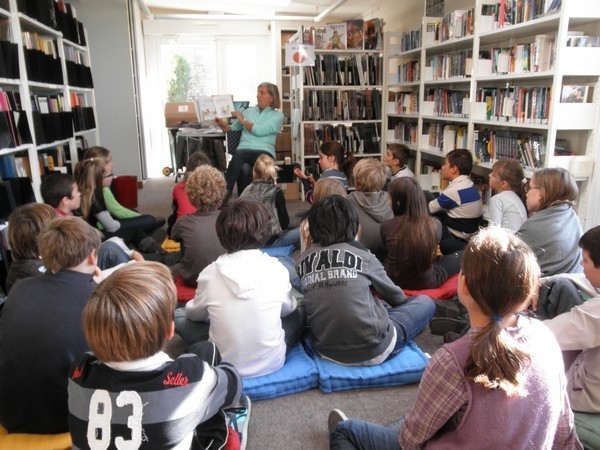 Sortie à la bibliothèque