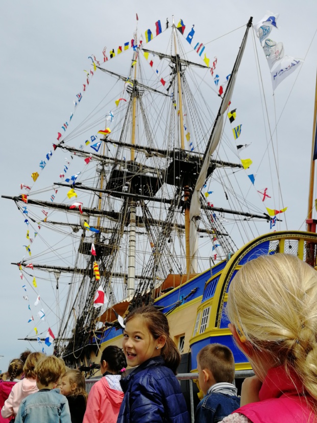 A bord de l'Hermione! A bord de l'Hermione!