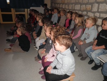 Un spectacle à l'école