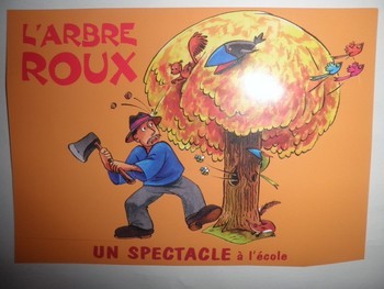 Un spectacle à l'école