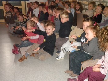 Un spectacle à l'école