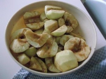 Recette de la pomme au four