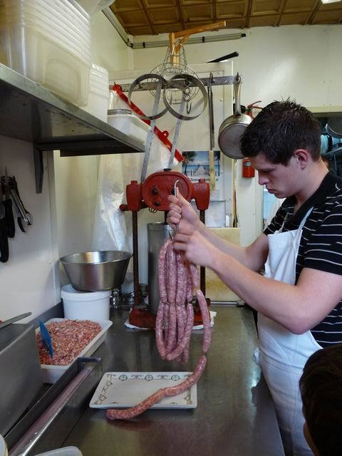 Visite de la charcuterie Pagny