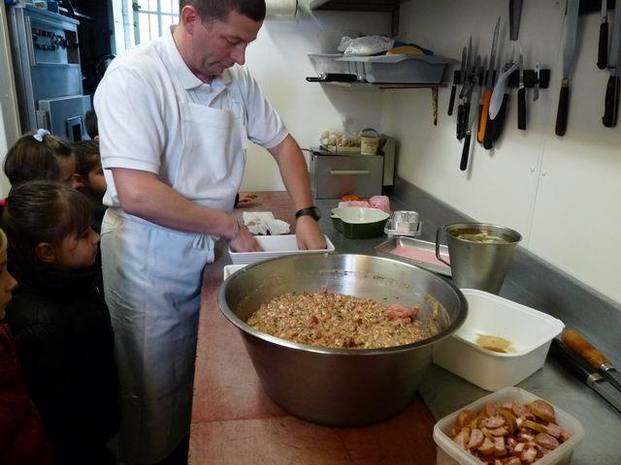 Visite de la charcuterie Pagny