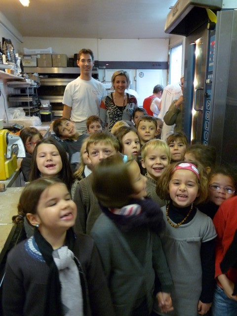 Visite de la boulangerie