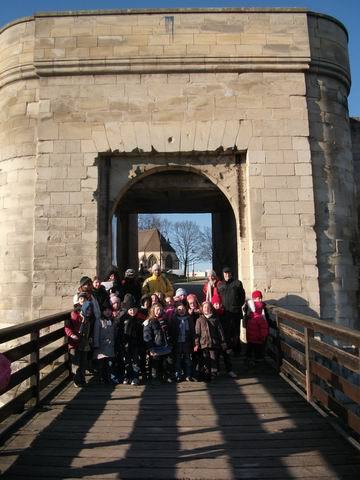 Visite du château de Caen