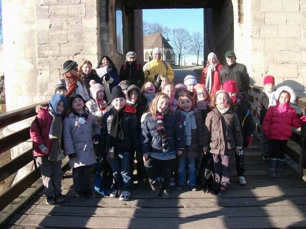 Visite du château de Caen