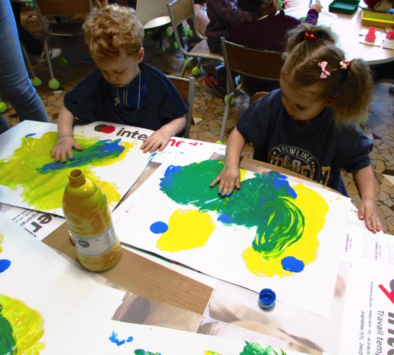 Découverte de la peinture ! Découverte de la peinture !