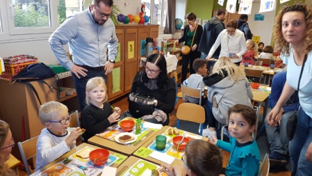 Petit déjeuner équilibré chez les MS-GS !