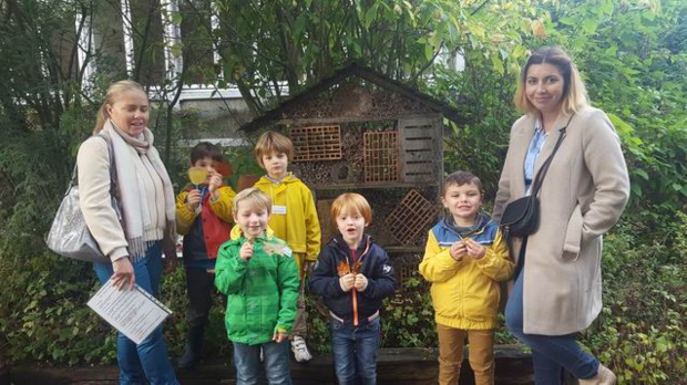 Sortie au Jardin des plantes des GS/CP Sortie au Jardin des plantes des GS/CP