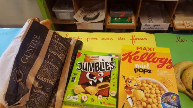 Un petit déjeuner équilibré chez les GS/CP Un petit déjeuner équilibré chez les GS/CP