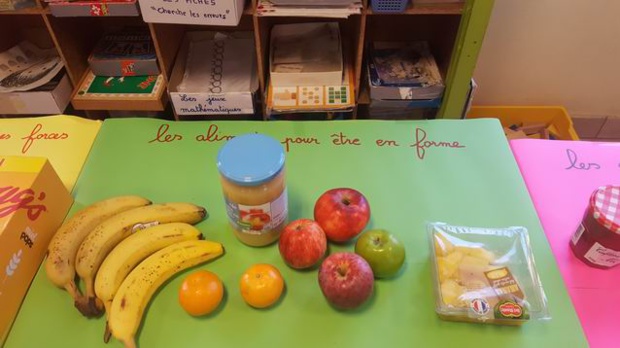 Un petit déjeuner équilibré chez les GS/CP Un petit déjeuner équilibré chez les GS/CP