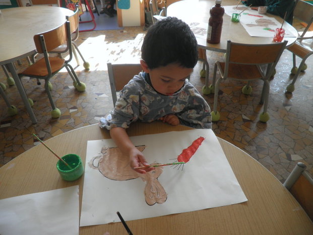 Un invité...tout doux. Un invité...tout doux.