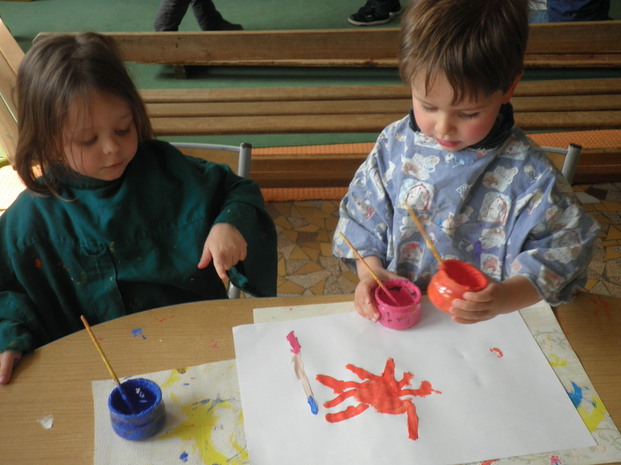 Peinture à deux Peinture à deux