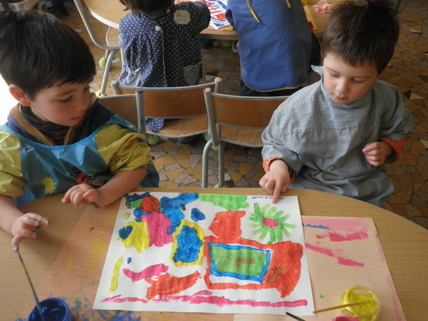 Peinture à deux Peinture à deux