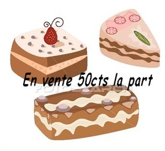 Vente de gâteaux