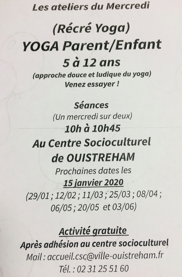 Récré Yoga à Ouistreham Récré Yoga à Ouistreham