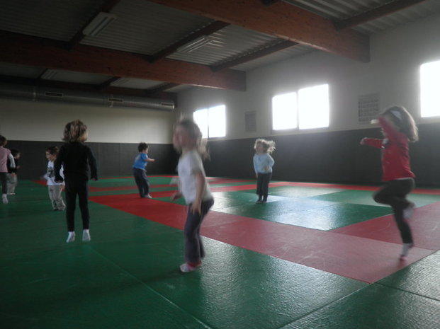 Séance de gymnastique