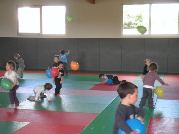 Séance de gymnastique