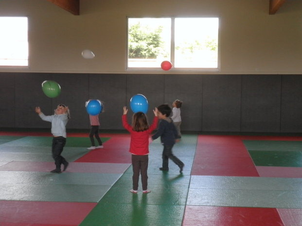 Séance de gymnastique