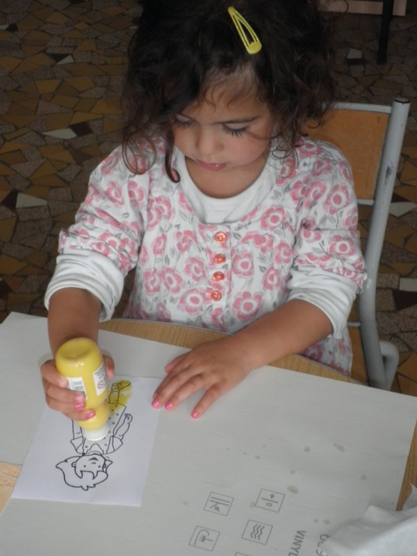 Premiers essais de peinture! Premiers essais de peinture!